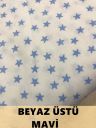 Beyaz Üstü Mavi