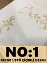 1 No(Beyaz Üstü Çiçek Deseni)