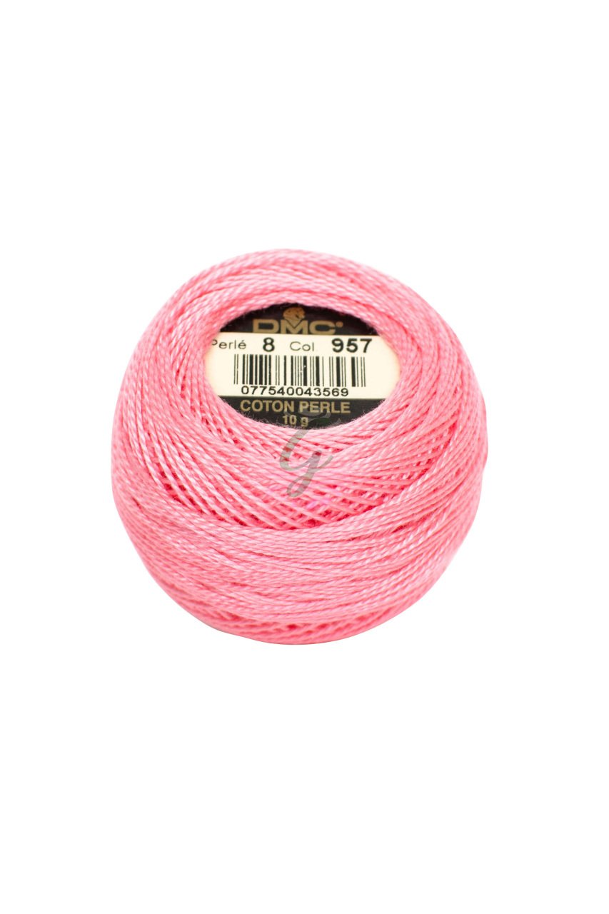 DMC 8 No Koton Perle Pembe Renkleri 957