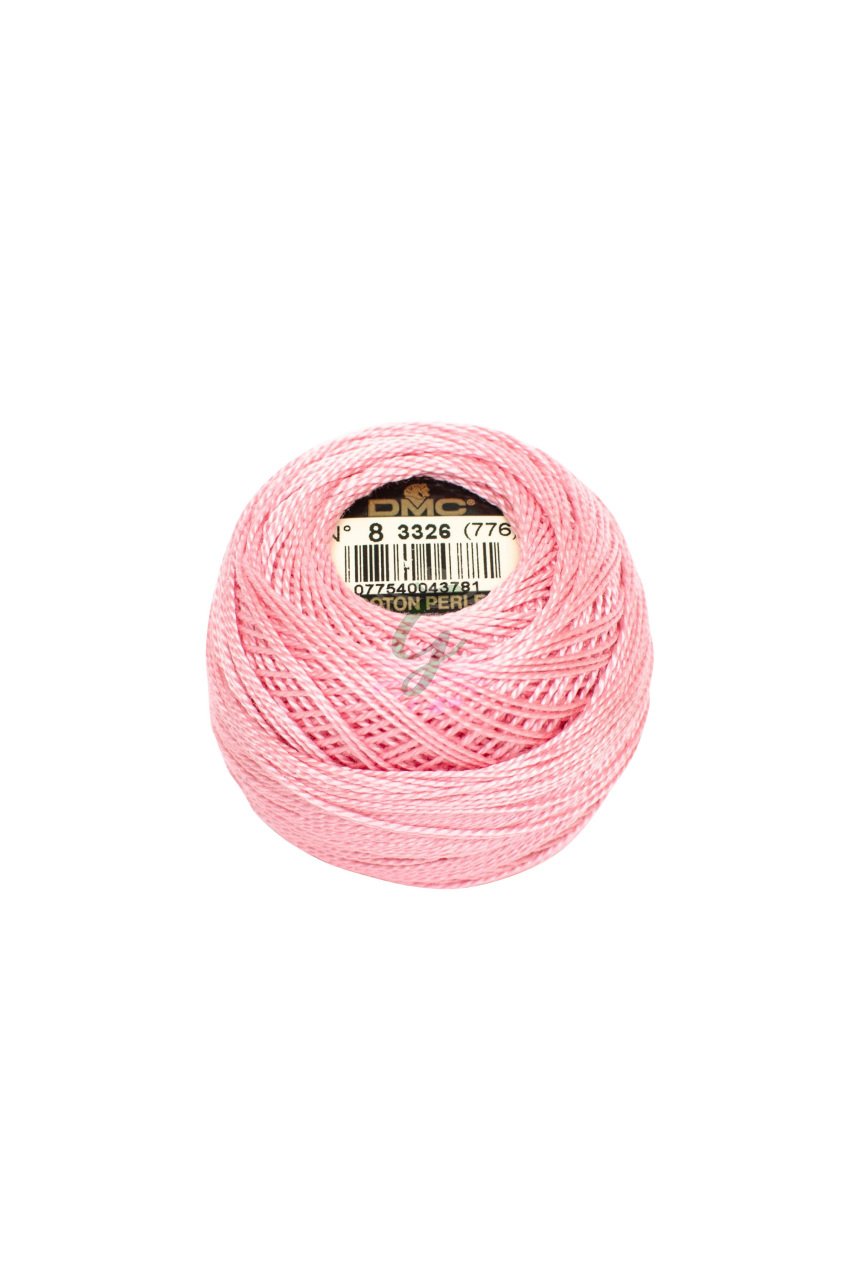 DMC 8 No Koton Perle Pembe Renkleri 3326