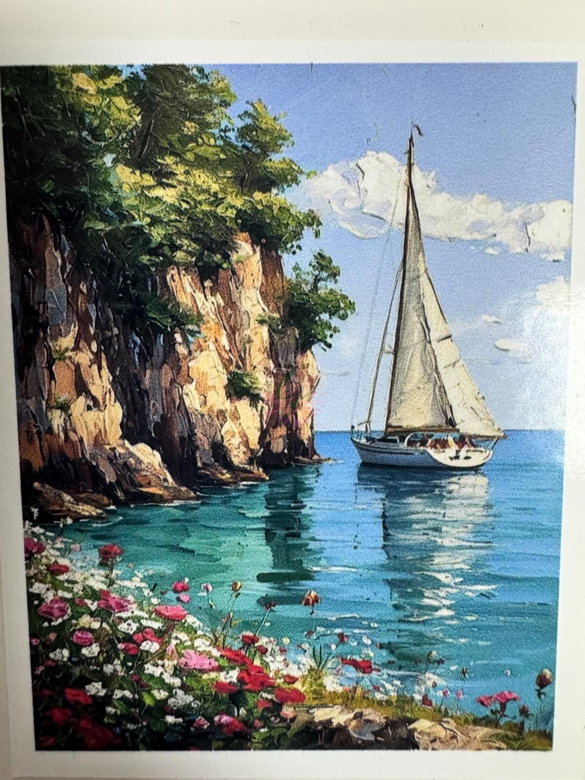 50*65 cm Boncuklu Goblen(Elmas Boyama) SGK91220