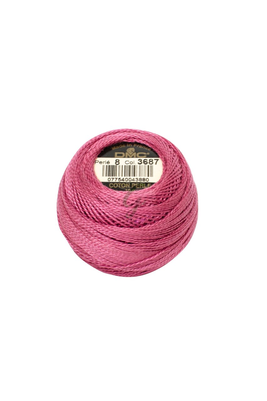 DMC 8 No Koton Perle Pembe Renkleri 3687