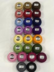 24 Adet Domino 8 No Cotton Perle Seti