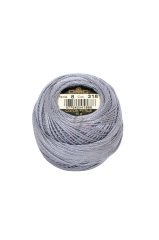 DMC 8 No Koton Perle Kahve-Gri-Beyaz Renkleri 318