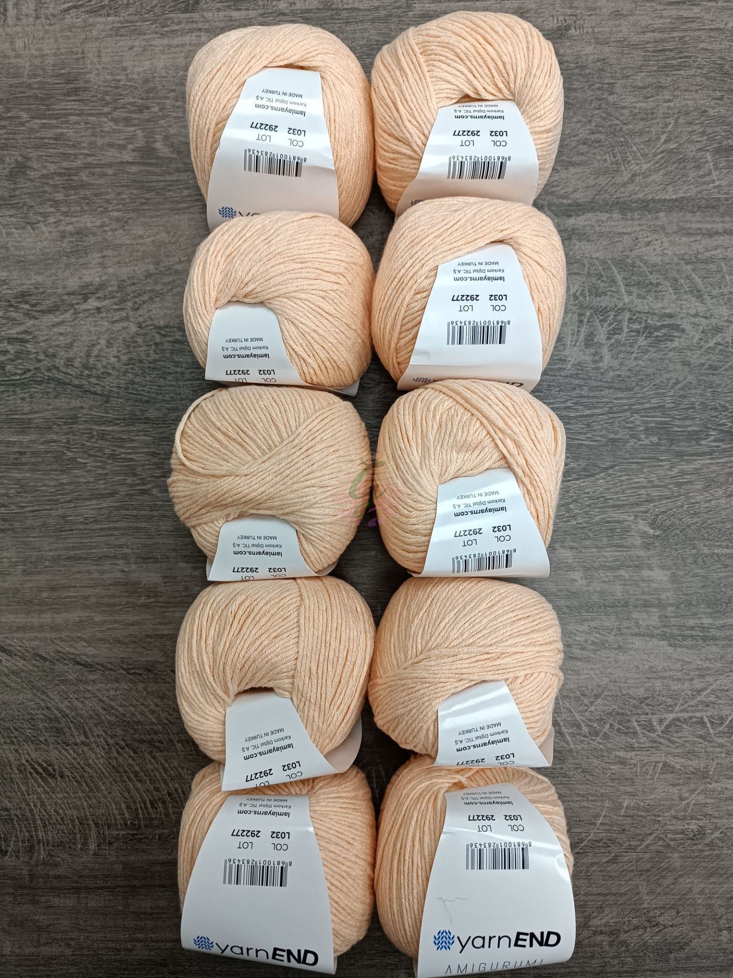 YarnEND Amigurumi(10 Adet) Ten Rengi-L032