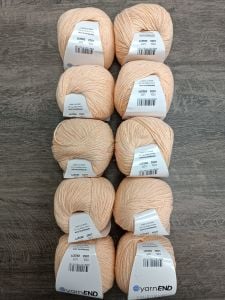 YarnEND Amigurumi(10 Adet) Ten Rengi-L032