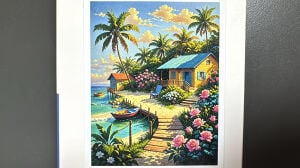 40*50 cm Boncuklu Goblen(Elmas Boyama) GC88712