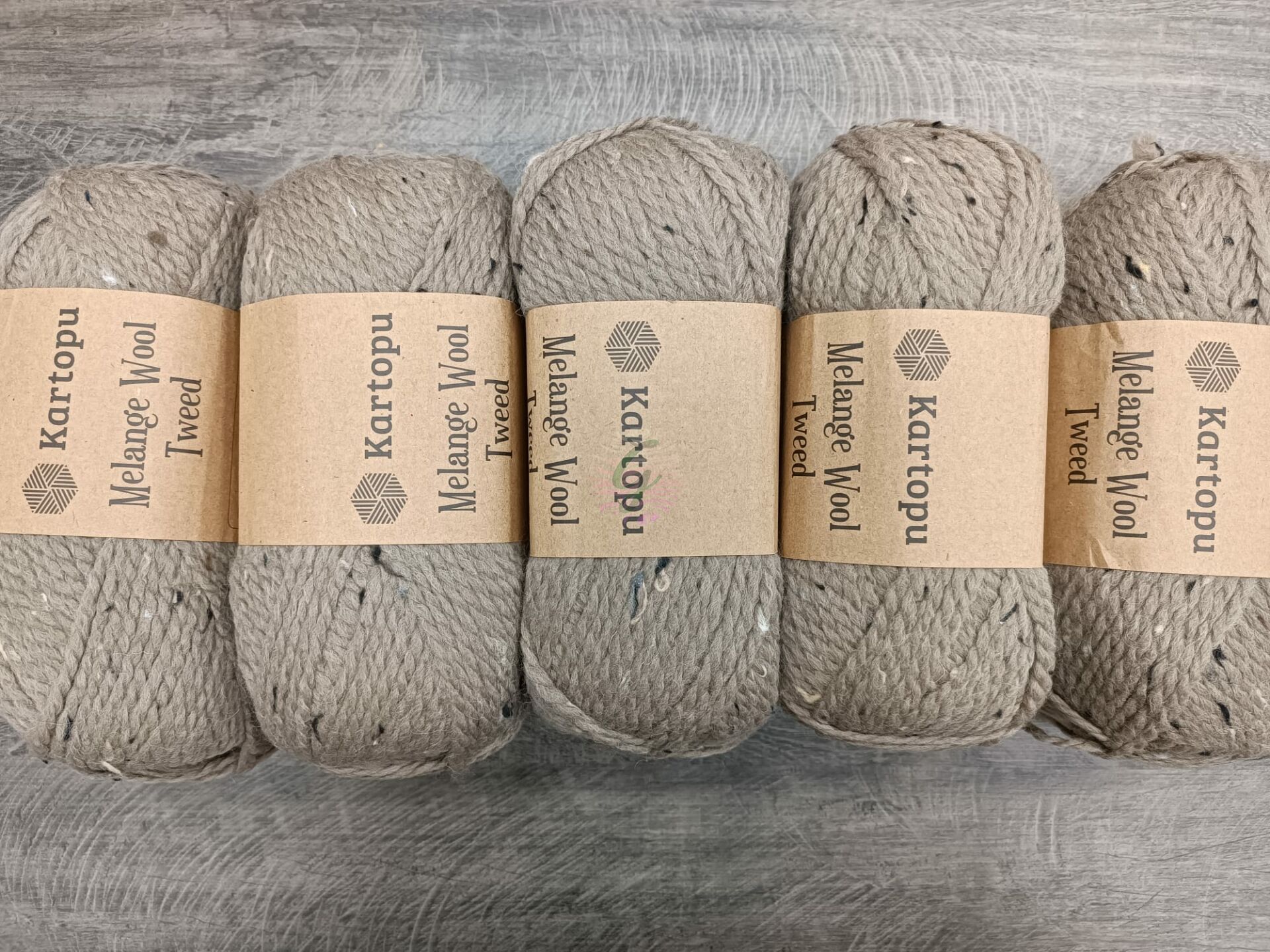 Kartopu Melange Wool Tweed M1413(5 ADET)