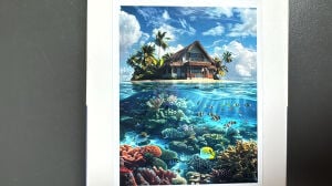 40*50 cm Boncuklu Goblen(Elmas Boyama) GC89563