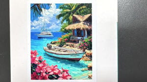 30*40 cm Boncuklu Goblen(Elmas Boyama) GD91214
