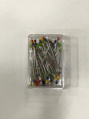 Mineli Başlı İğne Renkli