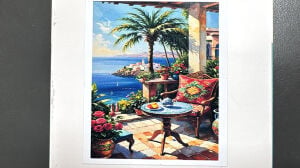 30*40 cm Boncuklu Goblen(Elmas Boyama) GD91213