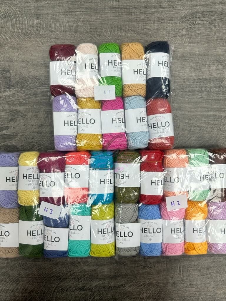 Hello Punch ve Tığ İşi Karma Kit(3 Set)