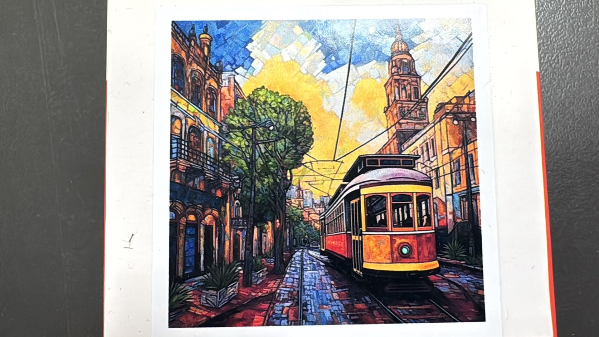30*30 cm Boncuklu Goblen(Elmas Boyama) MS18277