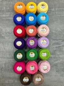 Ören Bayan 20 Adet 8 no Cotton Perle Kiti 1