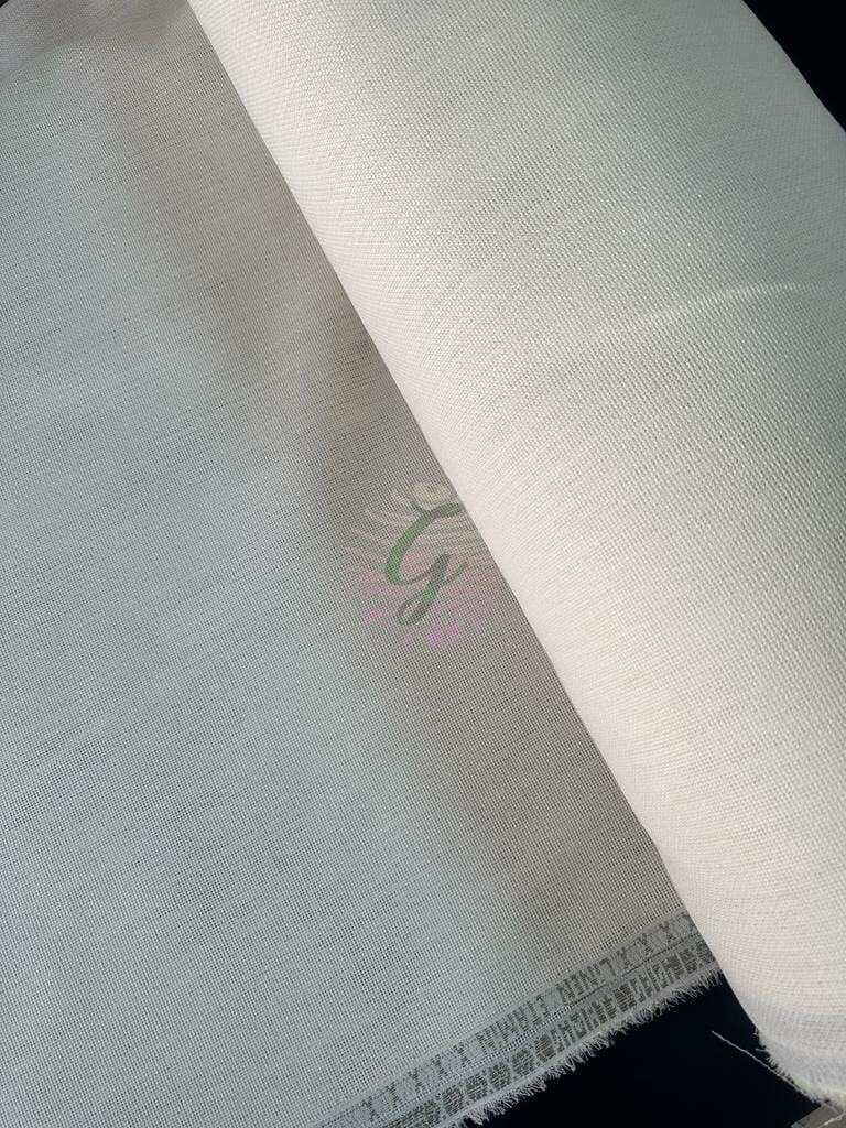 Tuva Linen Etamin Kumaşı Krem