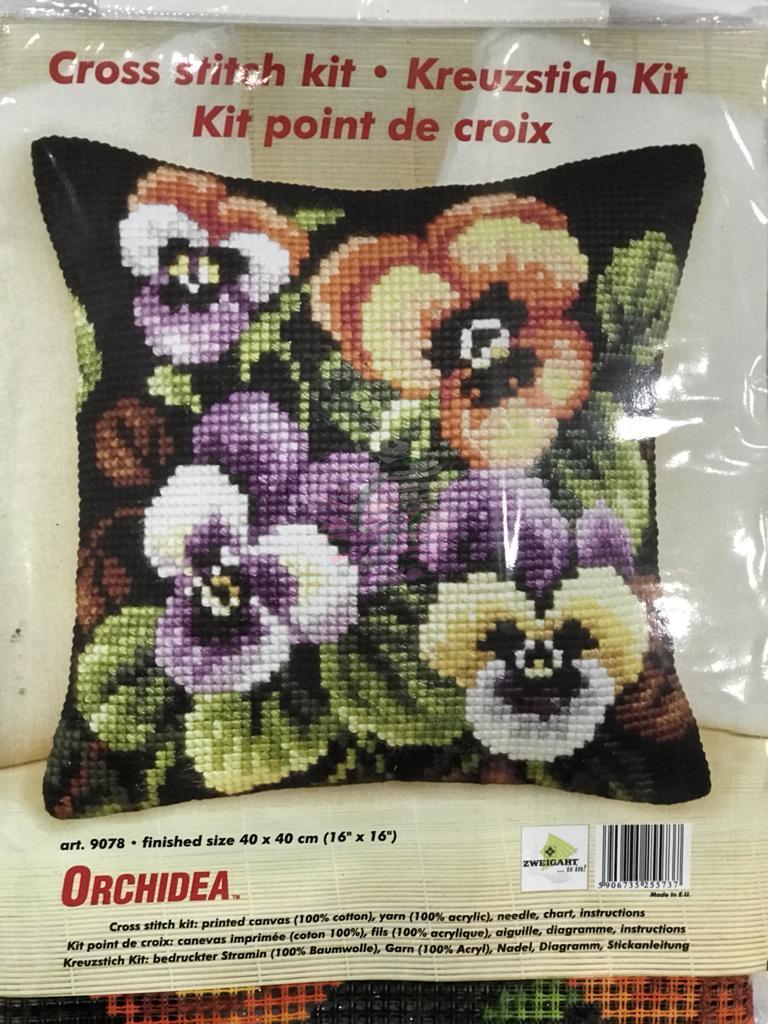 Orchıdea Goblen Yastık 9078