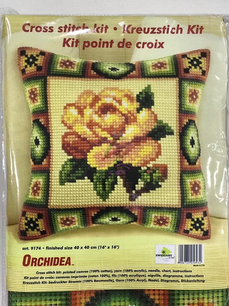 Orchıdea Goblen Yastık 9174