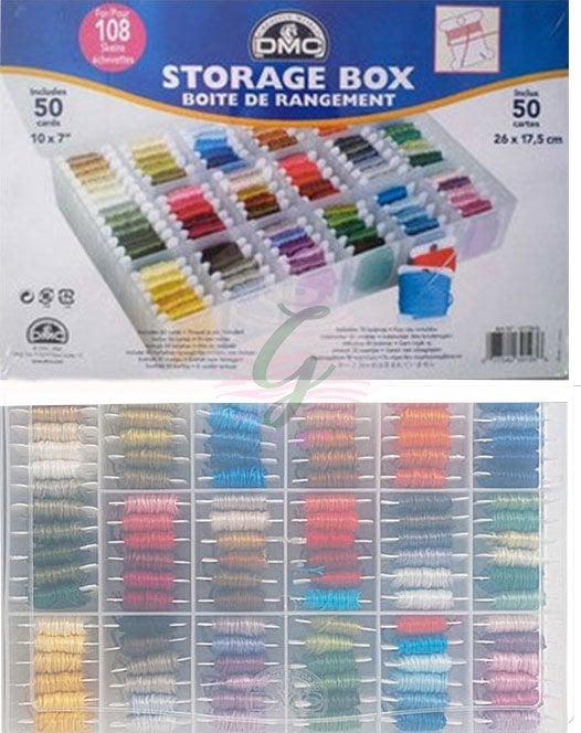 Dmc  İplik Saklama Kutusu(50 Karton Kart)