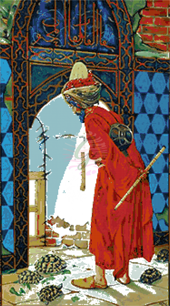 Kamplumbağa Terbiyecisi Şablonu-20022202