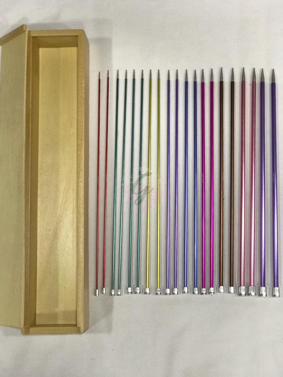 Knitpro Şiş ve Ahşap Kutu Seti