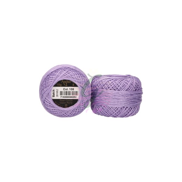 Anchor 8 No Cotton Perle Mor Tonları No:108