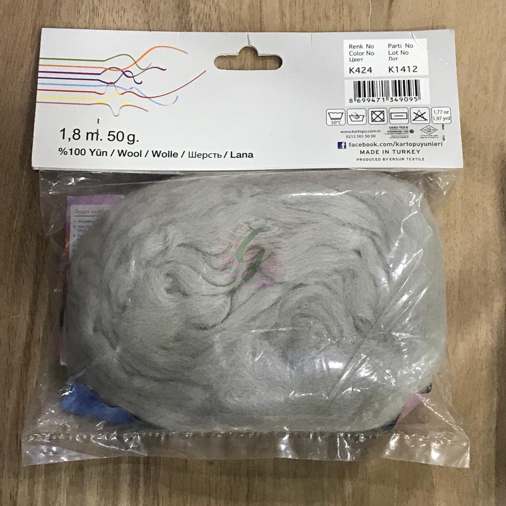 Kartopu Keçe 424 Gri