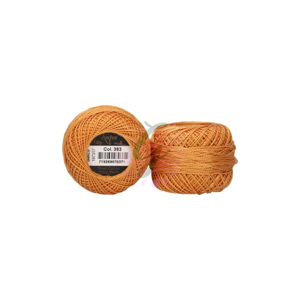 Anchor 8 No Cotton Perle Kahve Tonları No:363