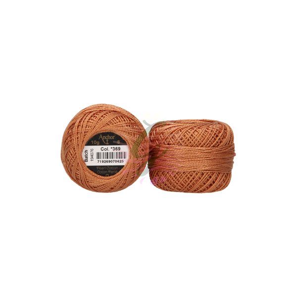Anchor 8 No Cotton Perle Kahve Tonları No:369