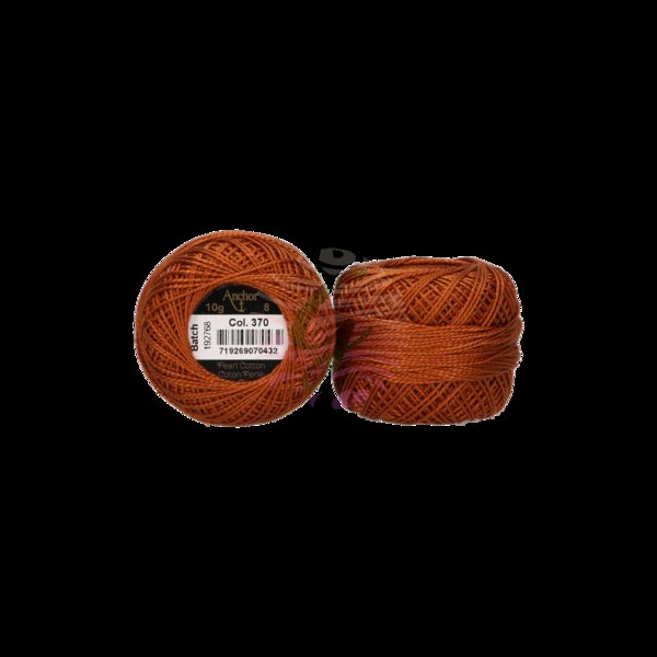 Anchor 8 No Cotton Perle Kahve Tonları No:370