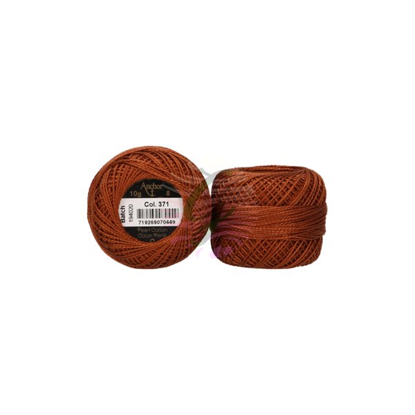 Anchor 8 No Cotton Perle Kahve Tonları No:371