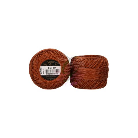 Anchor 8 No Cotton Perle Kahve Tonları No:371