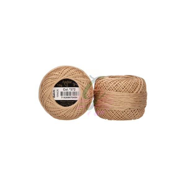 Anchor 8 No Cotton Perle Kahve Tonları No:372