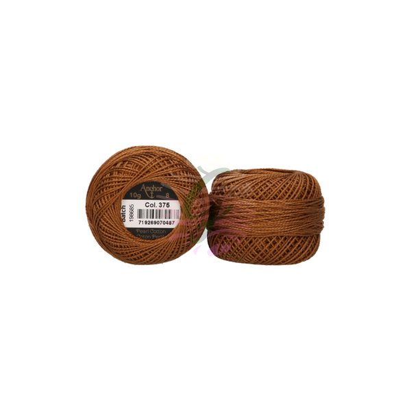 Anchor 8 No Cotton Perle Kahve Tonları No:375