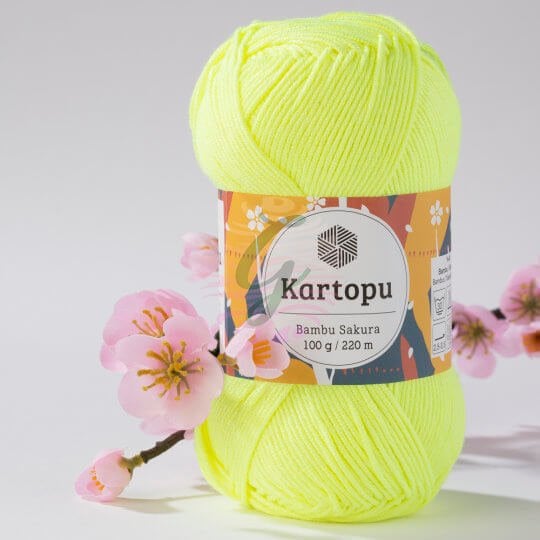 Kartopu Bambu Sakura 448 Neon