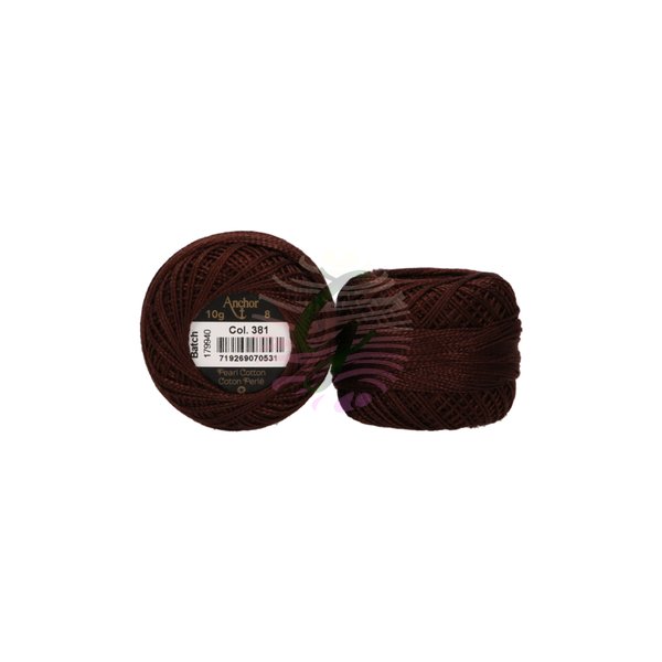 Anchor 8 No Cotton Perle Kahve Tonları No:381