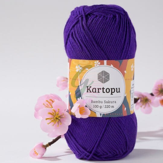 Kartopu Bambu Sakura 707 Mor