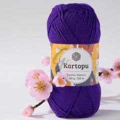 Kartopu Bambu Sakura 707 Mor