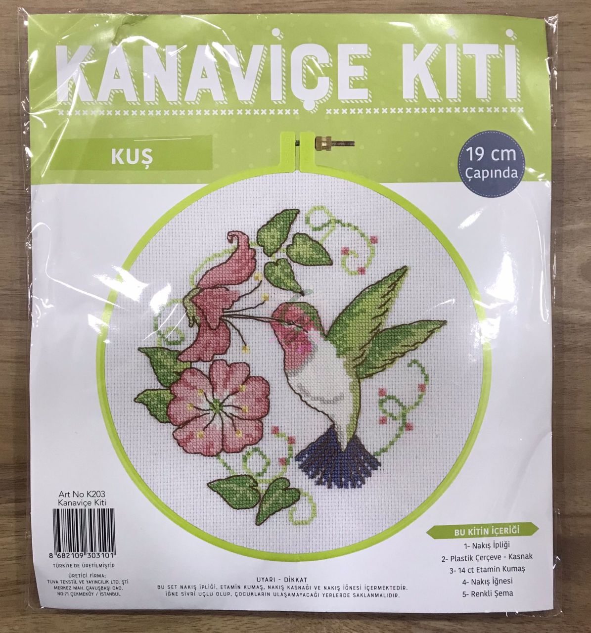 Kanaviçe Kiti K203