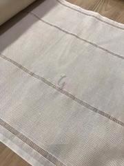 Ortası Ödemiş İpeği Kenarları Etamin Runner Kumaşı Sade Renk(Ajurlu)