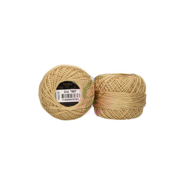 Anchor 8 No Cotton Perle Kahve Tonları No:887