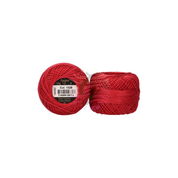 Anchor 8 No Cotton Perle Kırmızı-Narçiçeği Tonları No:1025