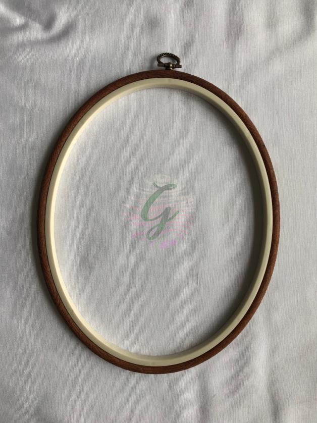 Dekoratif Oval Kasnak 20*25.5 cm