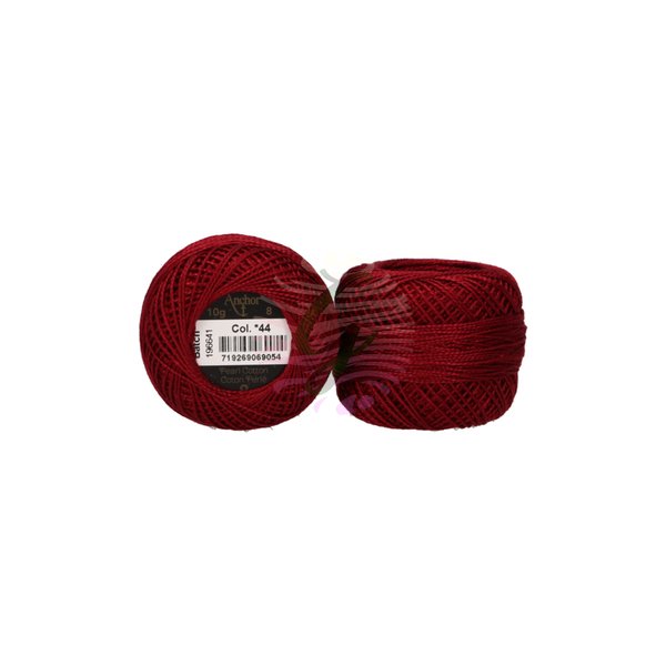 Anchor 8 No Cotton Perle Kırmızı-Narçiçeği Tonları No:44