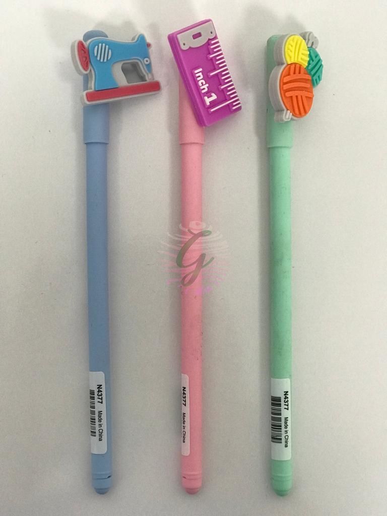 Kapağı Desenli Tükenmez Kalem