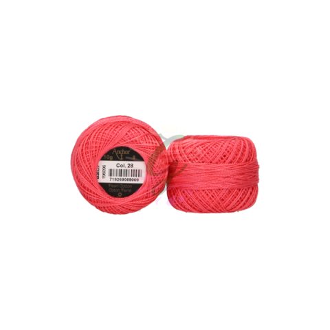 Anchor 8 No Cotton Perle Pembe Tonları No:28