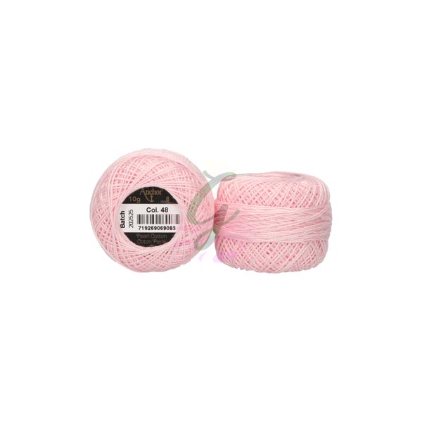Anchor 8 No Cotton Perle Pembe Tonları No:48