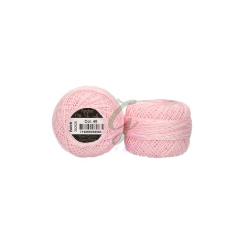 Anchor 8 No Cotton Perle Pembe Tonları No:48