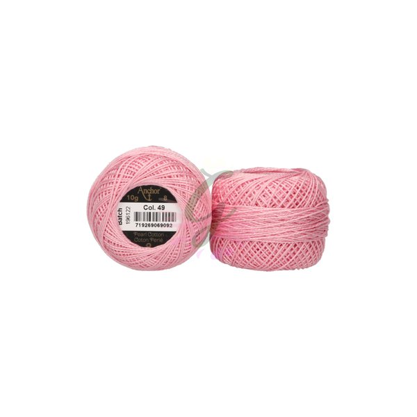 Anchor 8 No Cotton Perle Pembe Tonları No:49