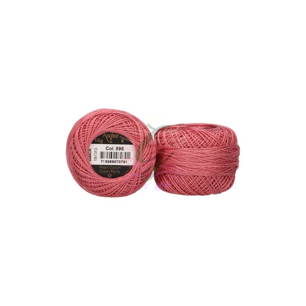 Anchor 8 No Cotton Perle Pembe Tonları No:895